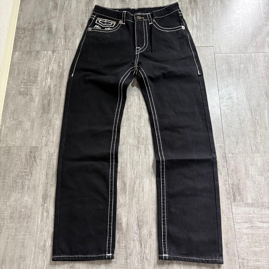 TRUE RELIGION Joey super T ブラックデニム　36