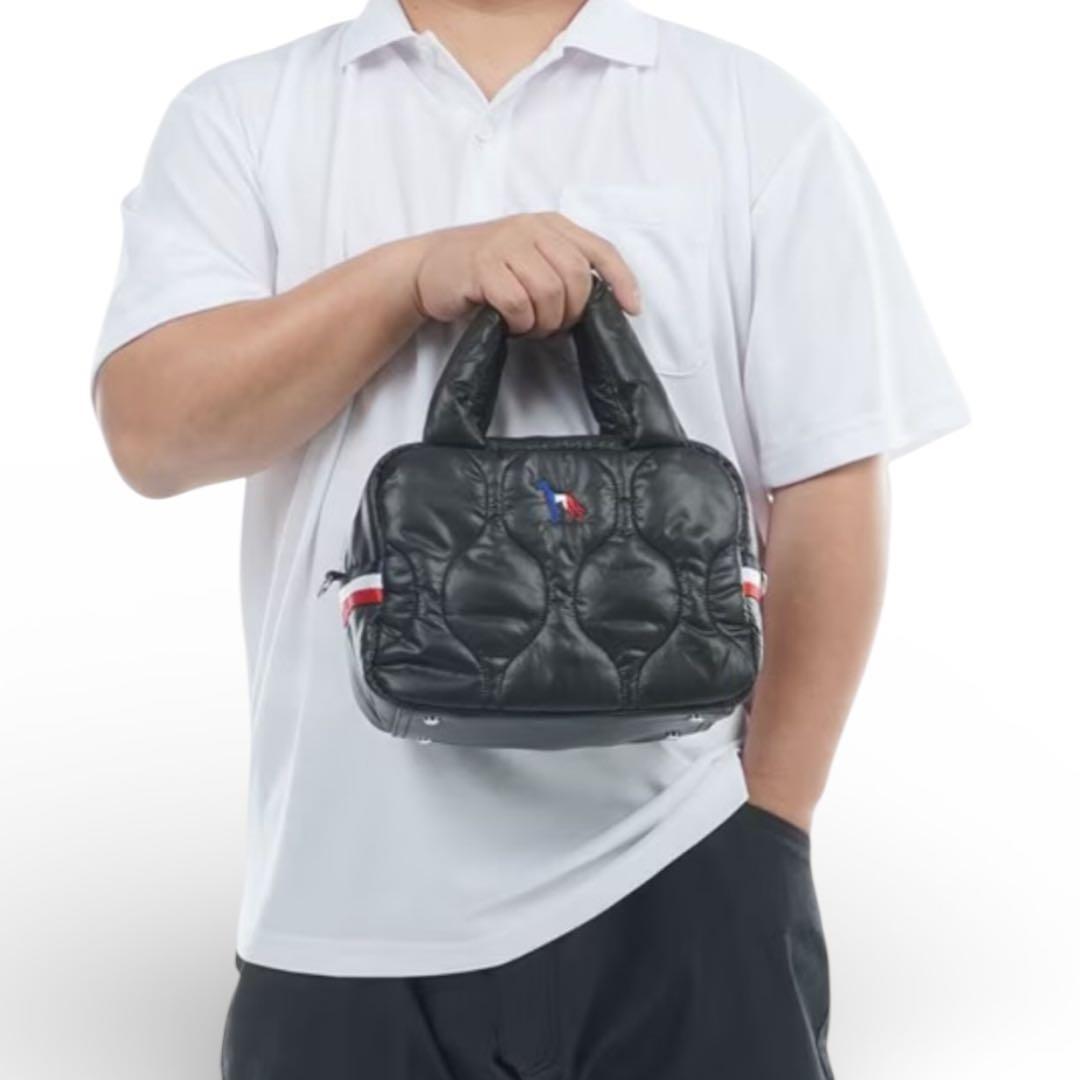 【新品】アダバット　ゴルフカートバック　キルティングカートバック　ブラック