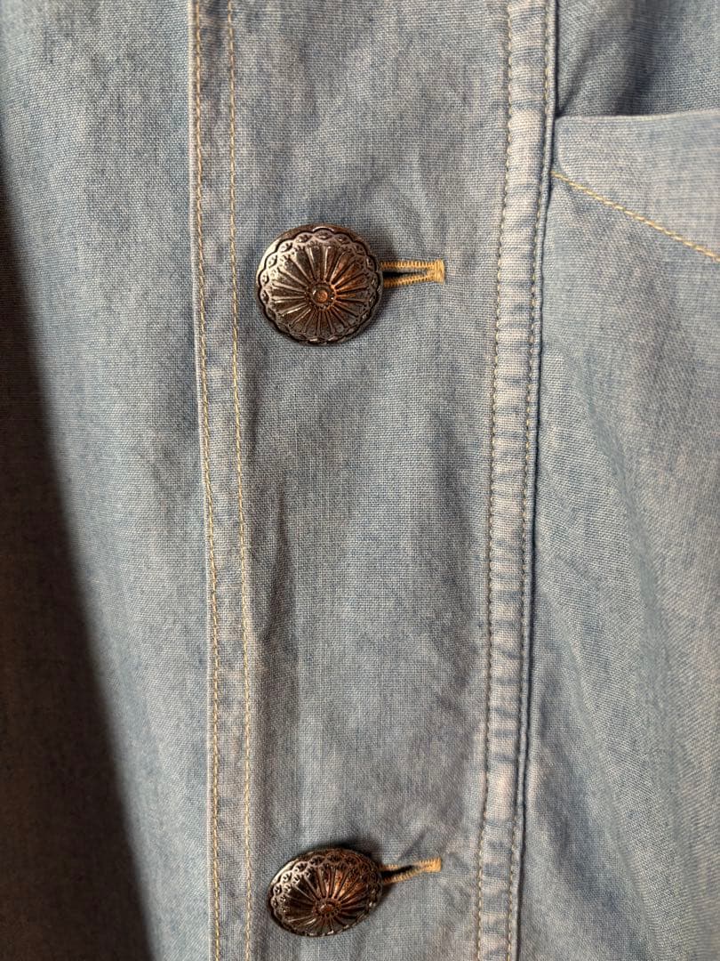 KAPITAL キャピタル デニムシャツ ジャケット コンチョボタン 日本製