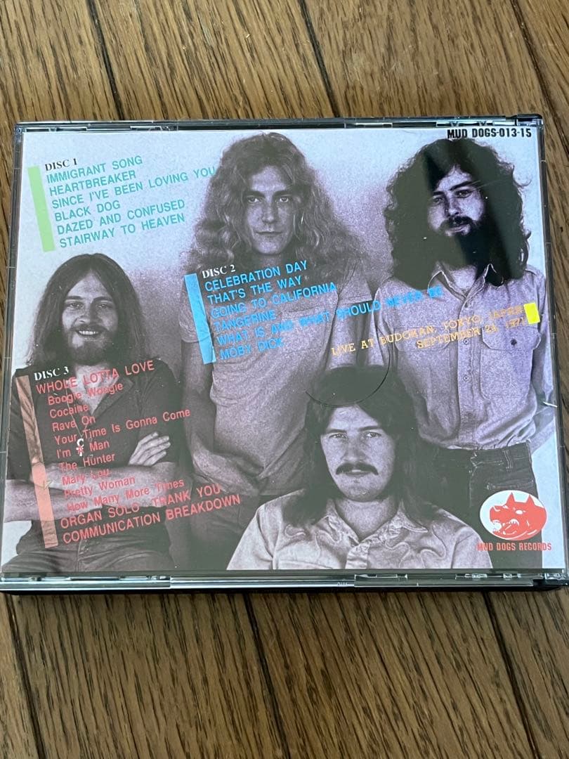 洋楽 LED ZEPPELIN Live in Tokyo 3CD