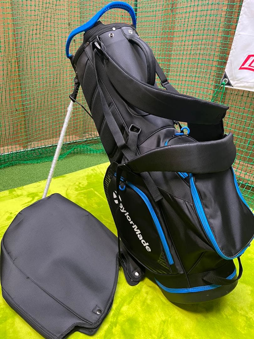 TaylorMade スタンドキャディバッグ ブラック/ブルー