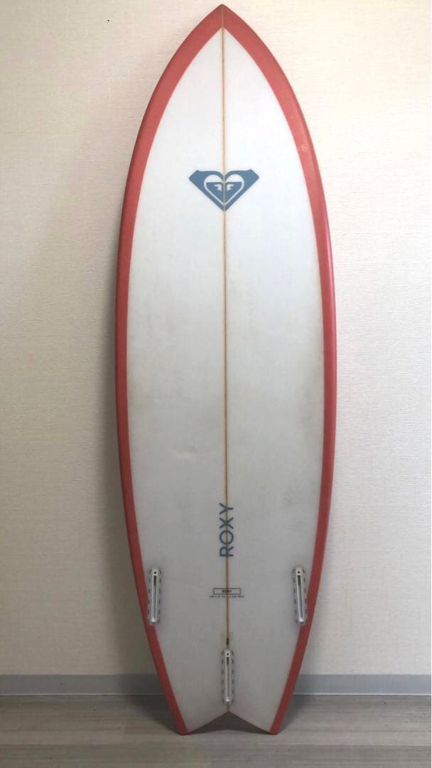 Roxyサーフボード フィッシュ6.0 ツイン トライ