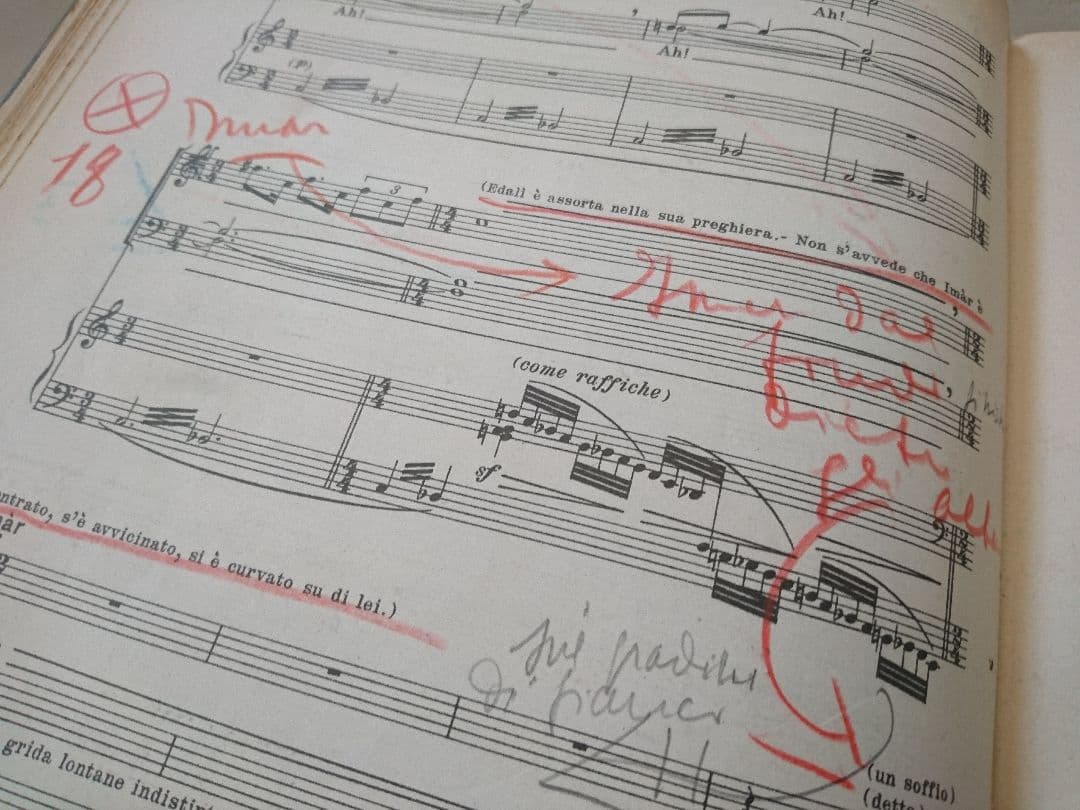 オペラ ヴォーカルスコア 『モンテ イヴノール』