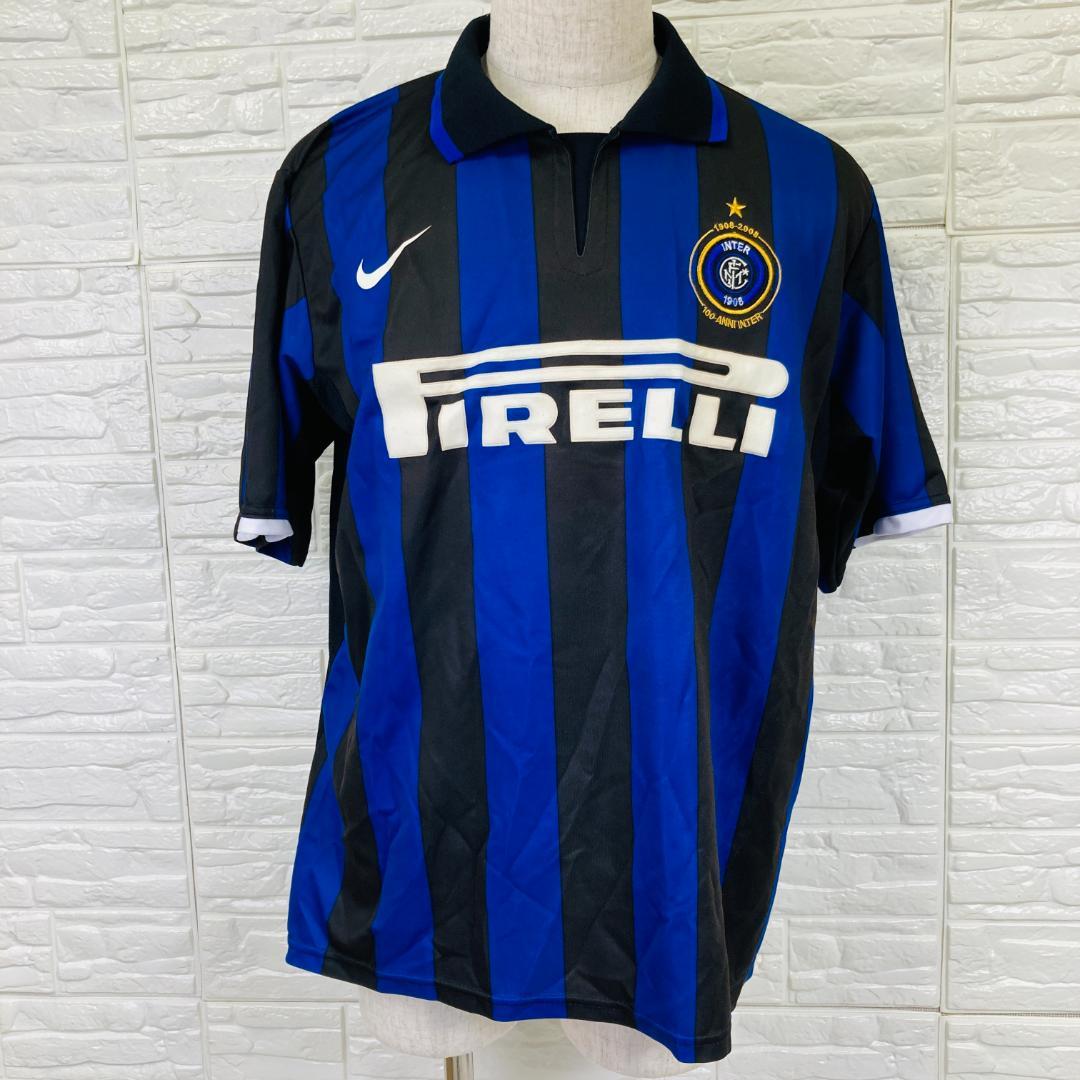 インテル 100周年 イブラヒモビッチ 8 ユニフォーム L相当 青黒 希少