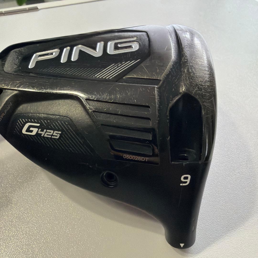 PING G425 LST ドライバー 9° ヘッドのみ