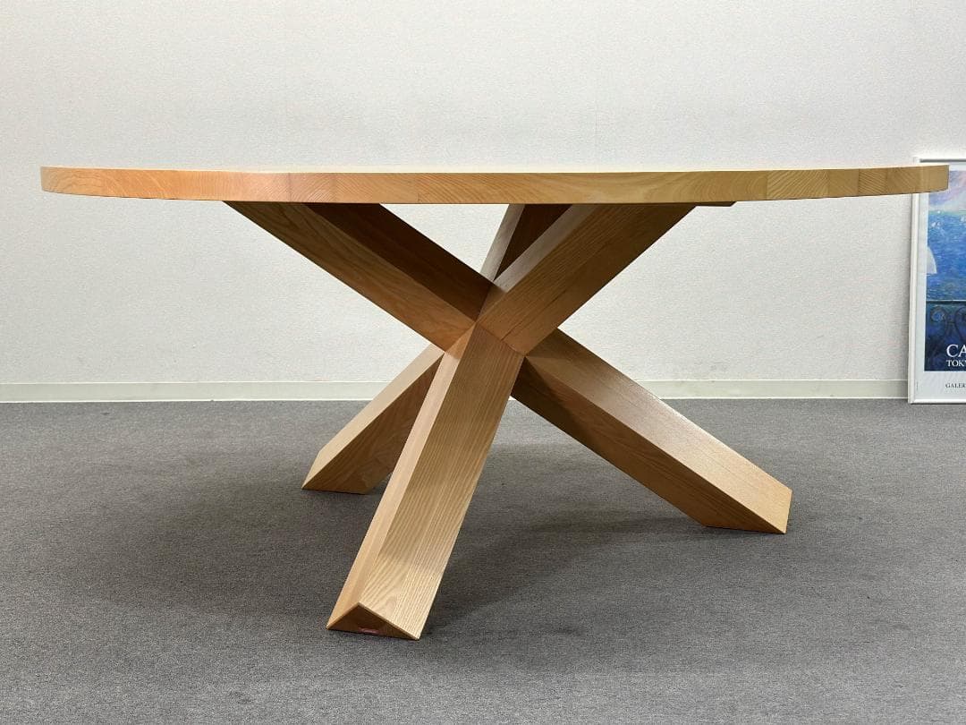 カッシーナ■452 LA ROTONDA　テーブル　木天板　 最高級　ダイニング