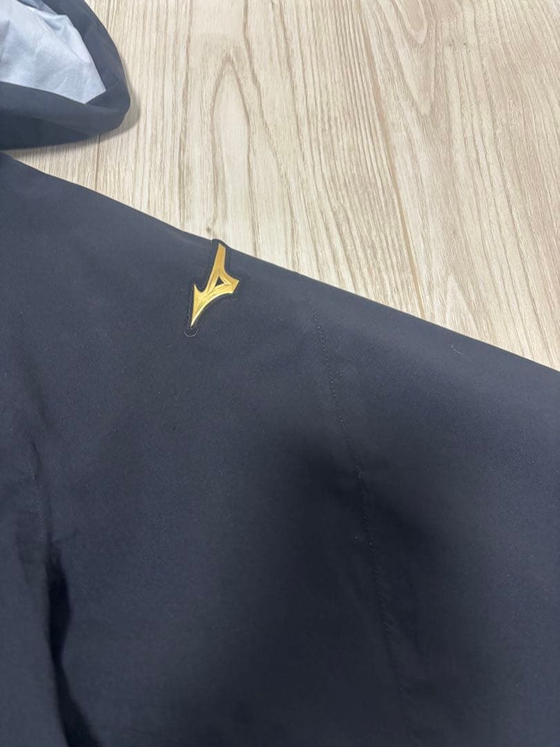 Mizuno Pro レインコートLサイズ ブラック