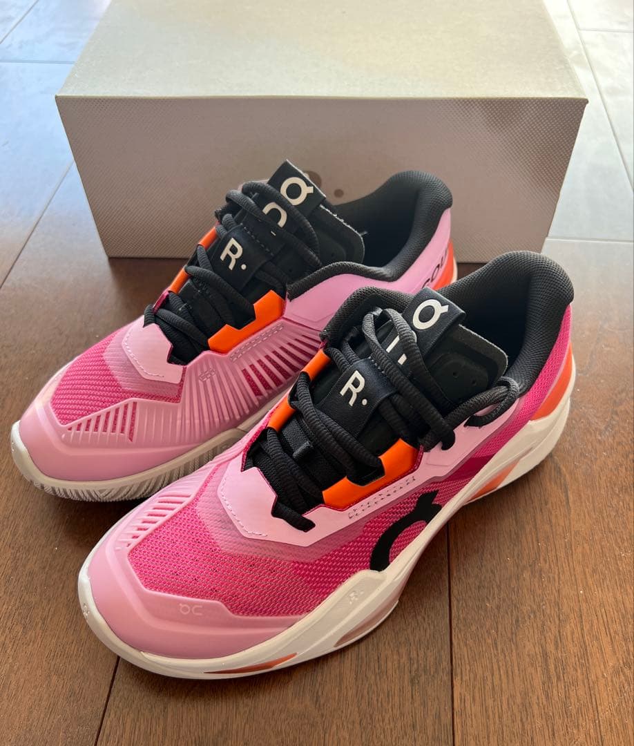 On/オン ザ ロジャー プロ ファイヤー テニスシューズ 24.5cm 新品