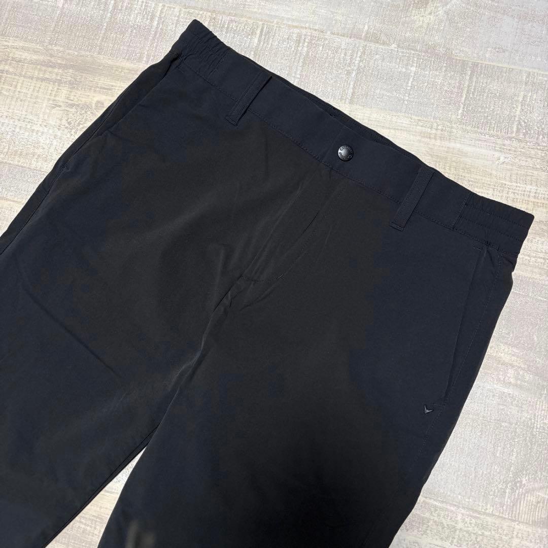 キャロウェイ★薄手★全方向ストレッチ★ウエスト一部ゴムパンツ 【メンズサイズM】