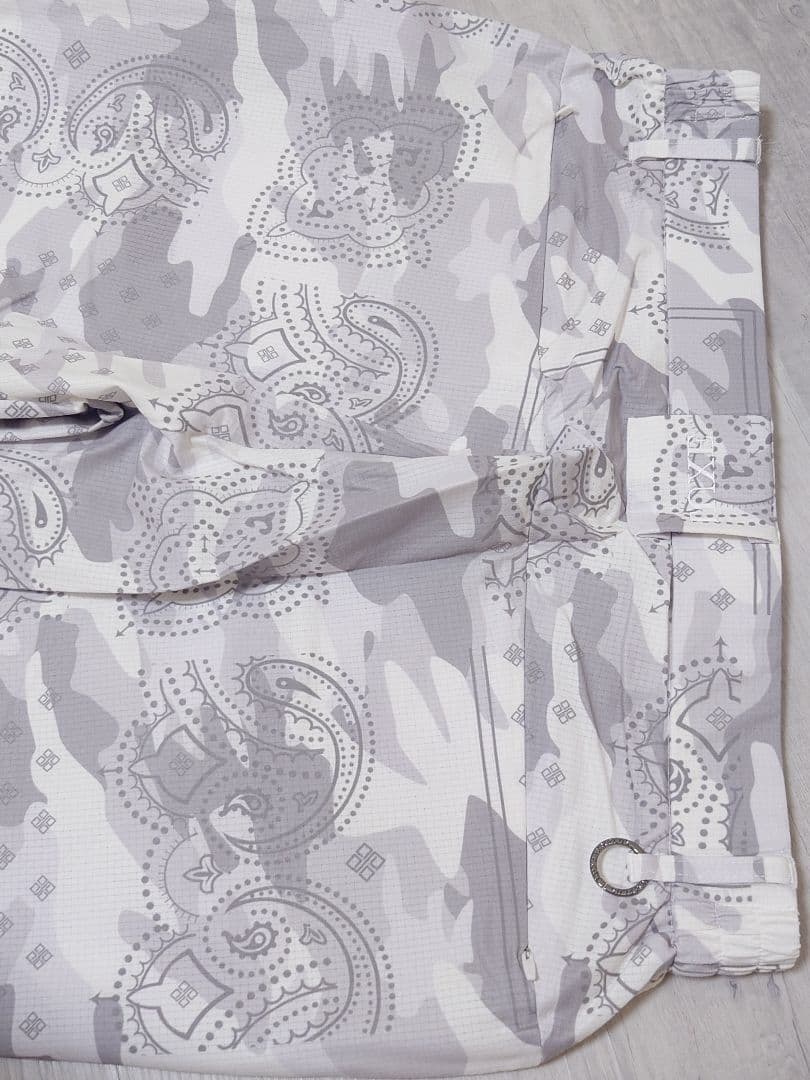 新品XLサイズ カモ柄セットアップ ゴルフウェア 上下セット LL