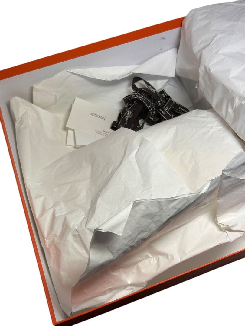 M*可様 71519 HERMES オレンジボックス バーキン　ケリー用　美品