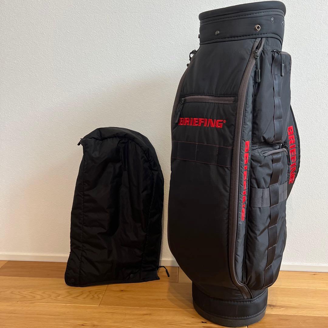 BRIEFING ブリーフィング キャディバッグ CR-6 黒 ブラック