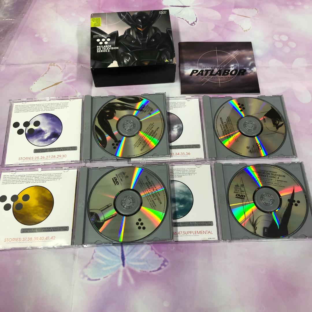 DVD-BOX アニメ 機動警察パトレイバー ON TV 全2巻セット セル版