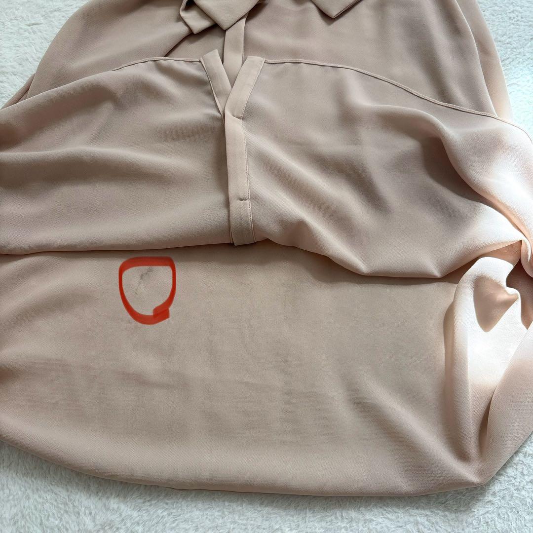 ANAYI Eternal Line シアードビーボウタイワンピース シフォン