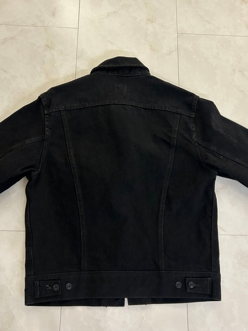RRL ブラックデニムジャケット 271-J Gジャン ダブルアールエル