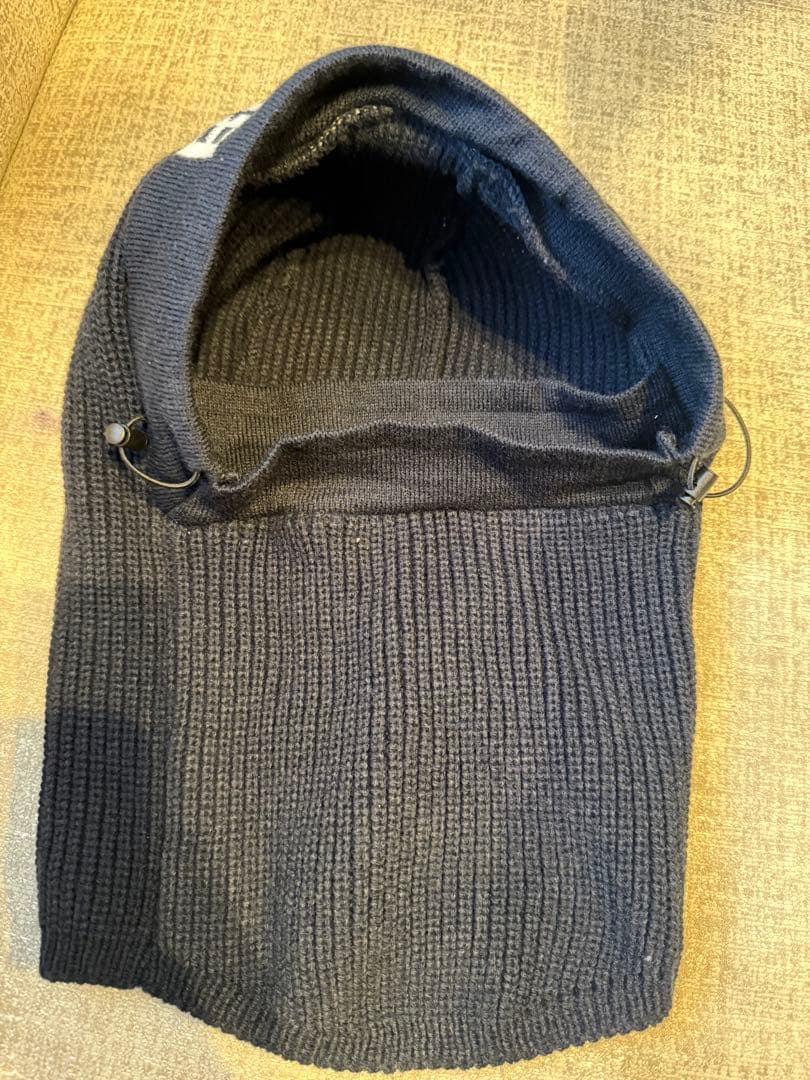 ブリーフィング　ニット帽　KNIT BALACLAVA ネイビー