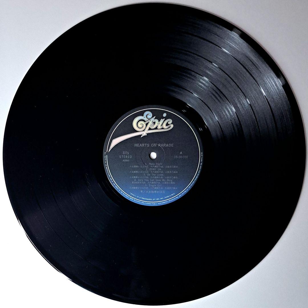 美品　小比類巻かほる　Hearts On Parade　レコード　シールド付