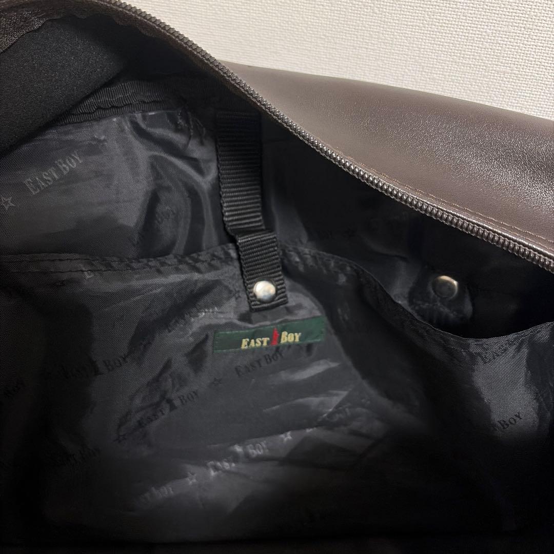 EASTBOY イーストボーイ　スクールバッグ　合皮　女神　茶色　ブラウン