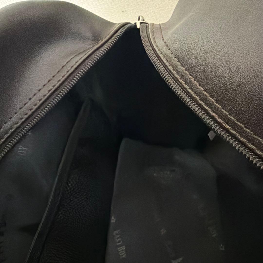 EASTBOY イーストボーイ　スクールバッグ　合皮　女神　茶色　ブラウン