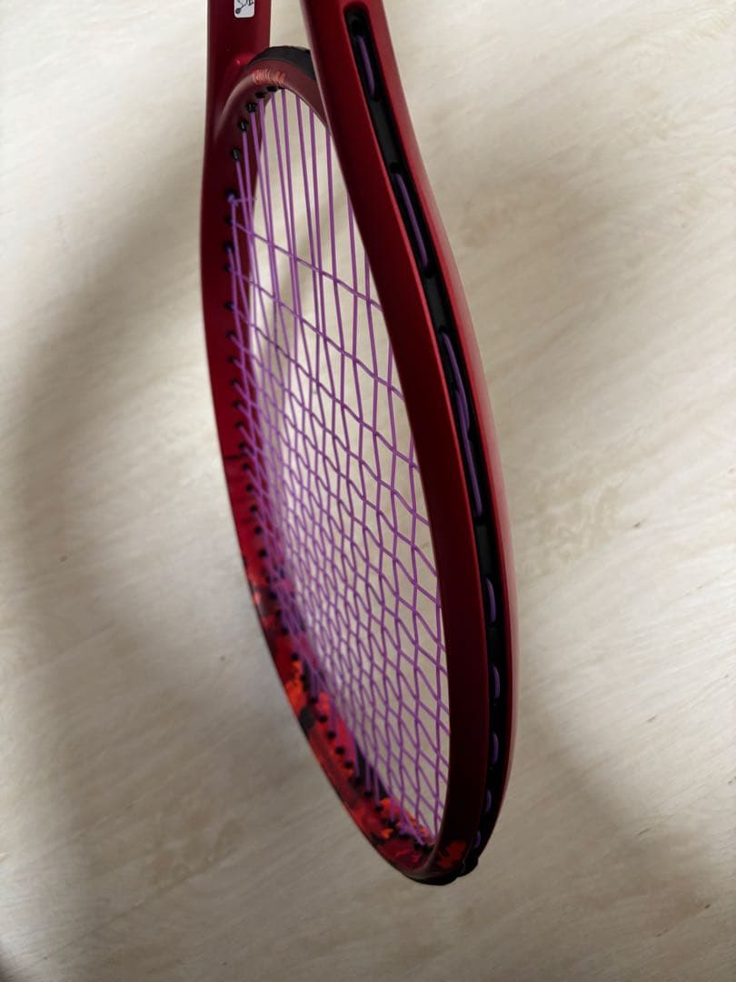 ジオブレイク70v タンゴレッド　ソフトテニスラケットカスタムフィット　UL 1