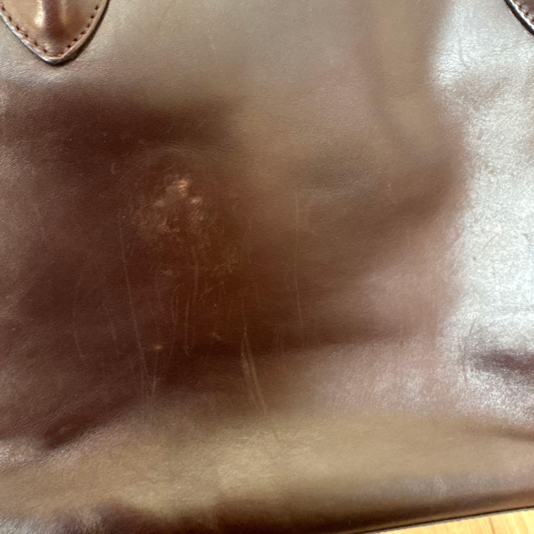 2024年購入 マザーハウス アンティークキャリアトートバッグ　ダークブラウン