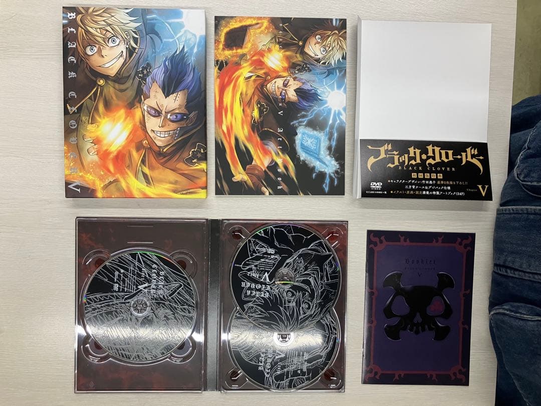 ブラッククローバー DVD 初回限定1〜6巻セット　1〜63話収録　特典付き