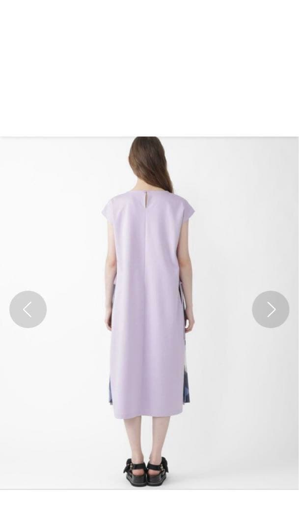 ブルーレーベルクレストブリッジ☆コンパクトクリアポンチワンピース☆チェックリボン