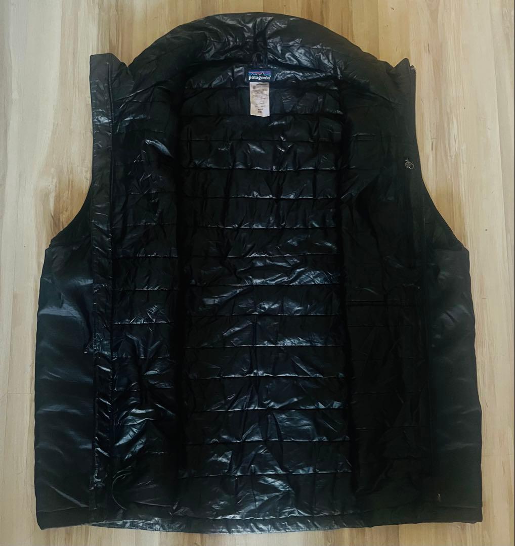 パタゴニア/マイクロパフボールベスト/サイズXXL/ブラック/83996ゆるダボ