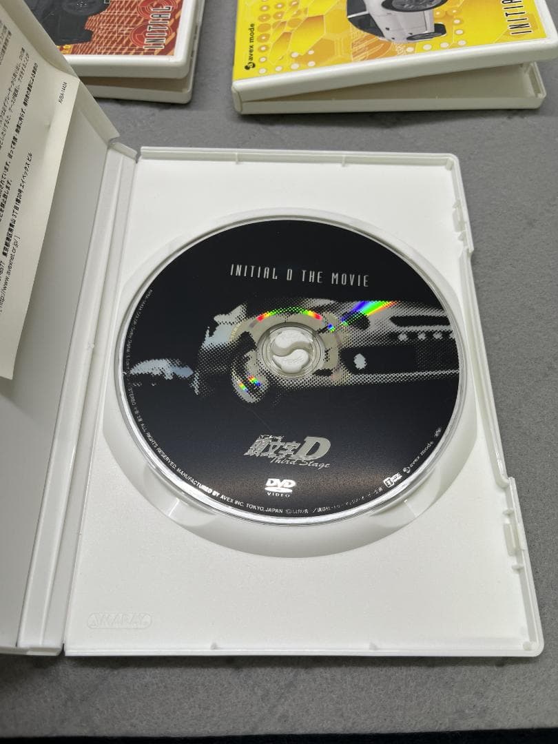 頭文字D イニシャルD DVD vol.1-7 second third