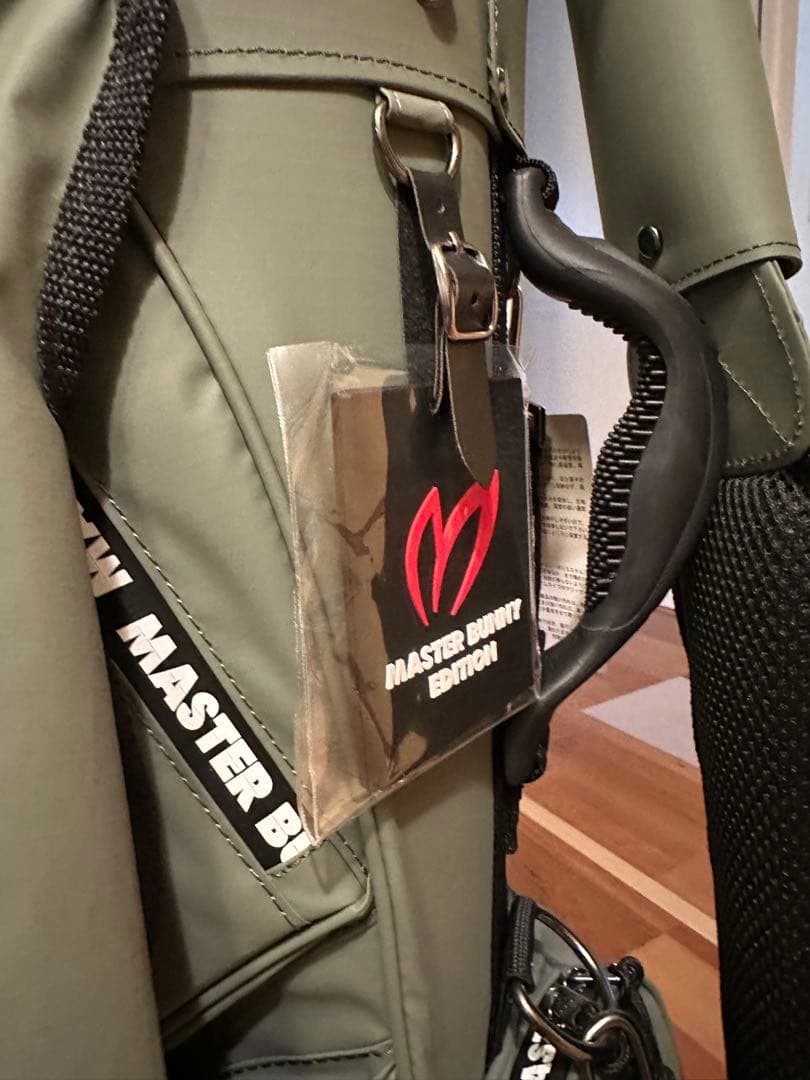 MASTER BUNNY EDITION キャディバッグ オリーブグリーン