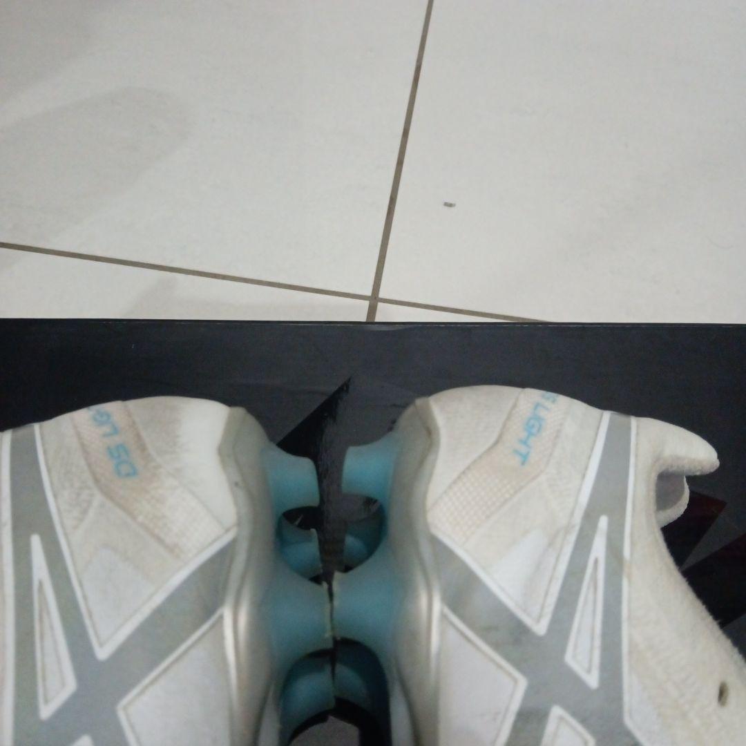 アシックス DS LIGHT ホワイトサッカーシューズ26.5サイズ