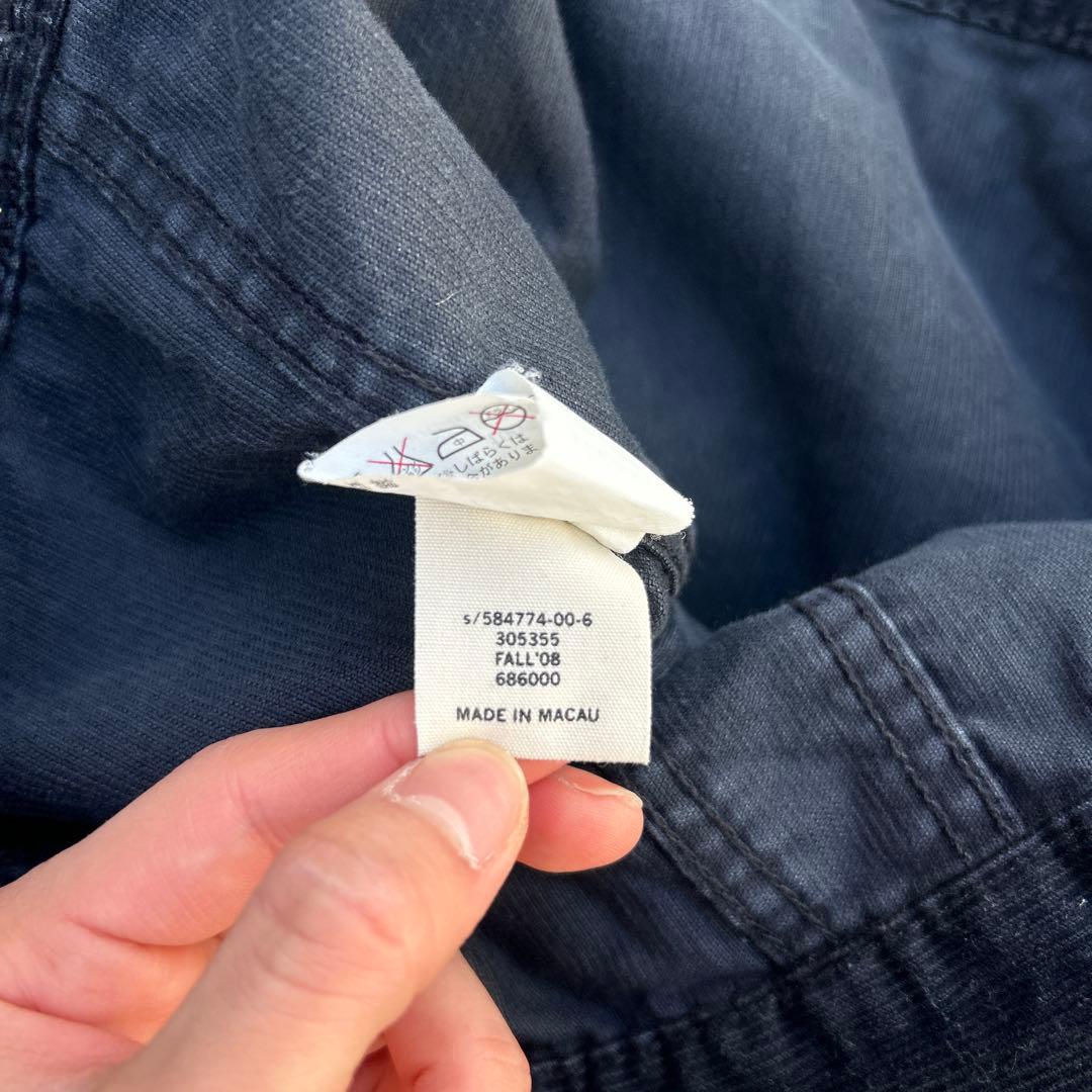 00s OLD GAPかつきくん Corduroy jacket denim短丈