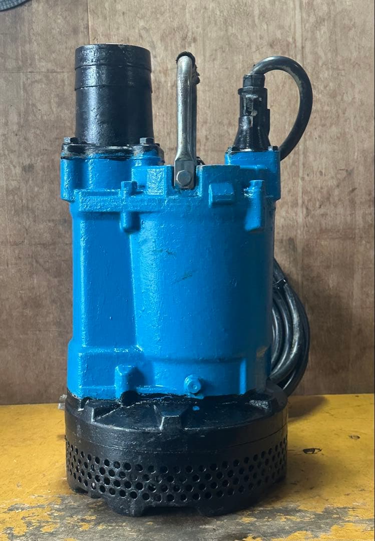 6. ツルミ　排水用水中ポンプKTV3-55 三相200V 60Hz 5.5kW