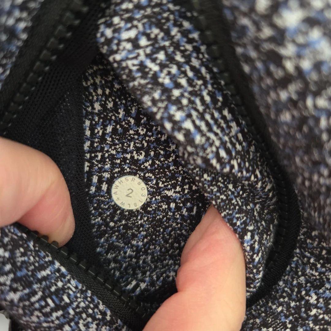 美品　ルルレモン　Define ジャケット　ネイビー　Luon