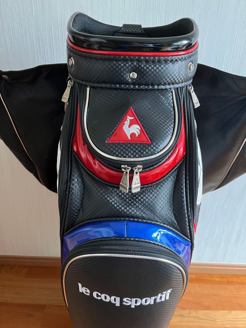 ルコックキャディバッグ ブラック QQBNJJ01