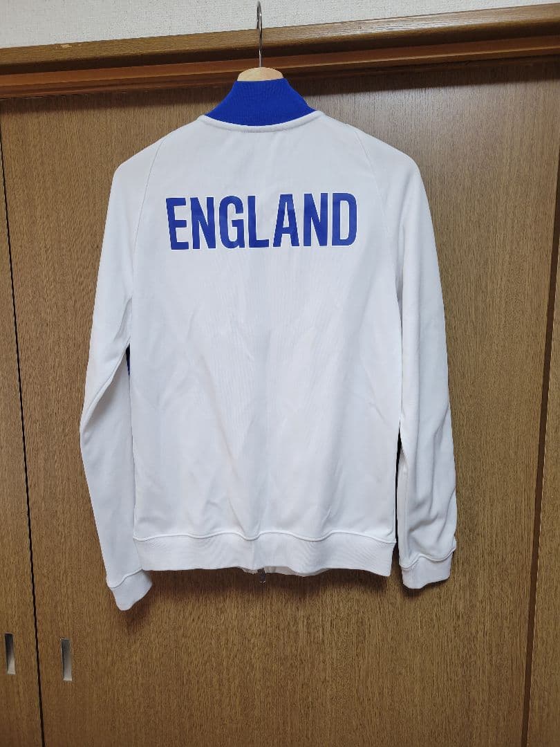 【希少/2014年W杯】ナイキ イングランド代表 アンセムジャケット 白 M