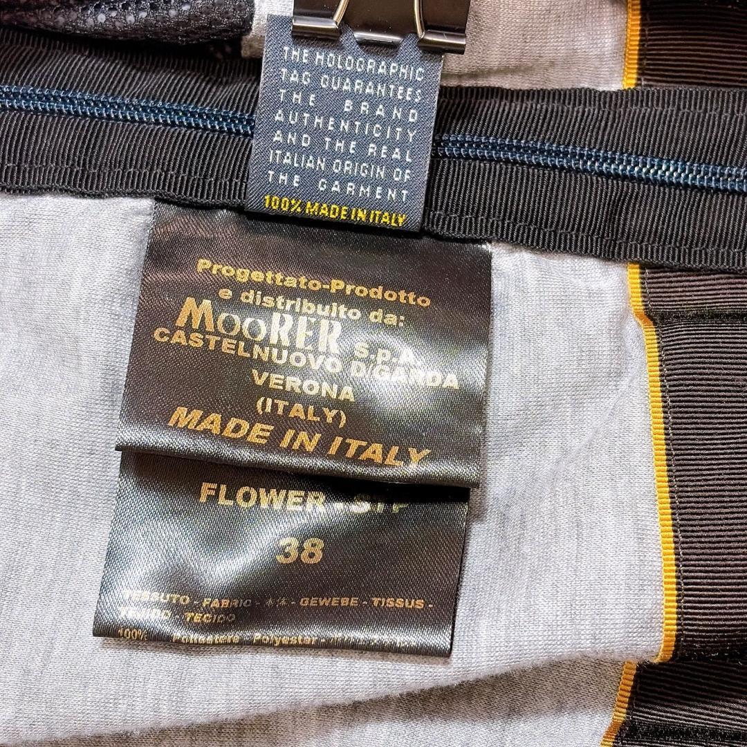 ムーレー　アクア　ボンバーシルエットジャケット ナイロン　ブルゾン