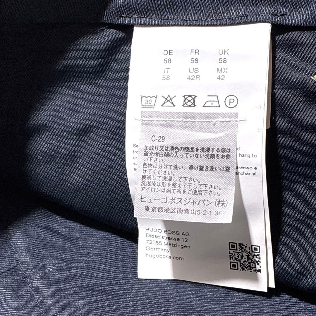 近年モデル 4XL ヒューゴボス スラックス トラベルライン ストレッチ