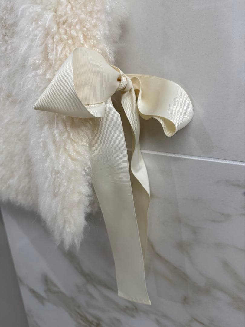 石井毛皮　u-big カシミヤファーベスト