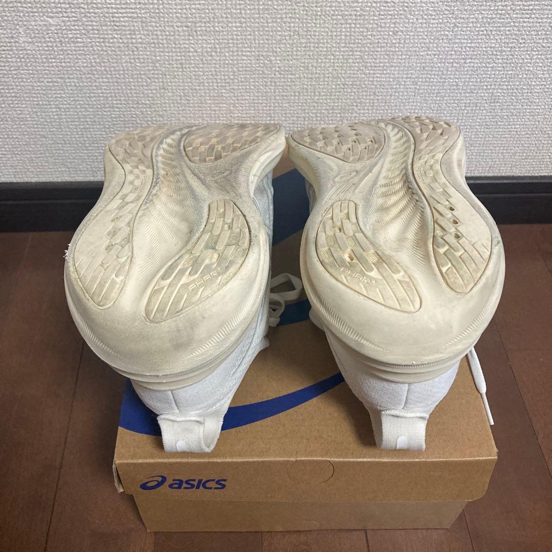 asics ゲルニンバス26 ホワイト 25.5cm