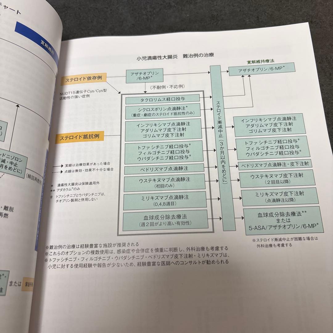 潰瘍性大腸炎・クローン病　診断基準・治療指針