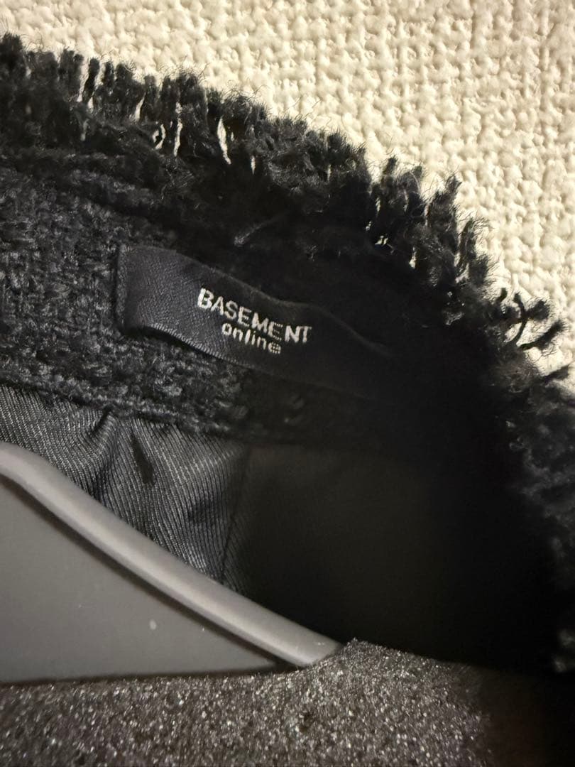 BASEMENT online MAAYA DESIGNツイードジレ