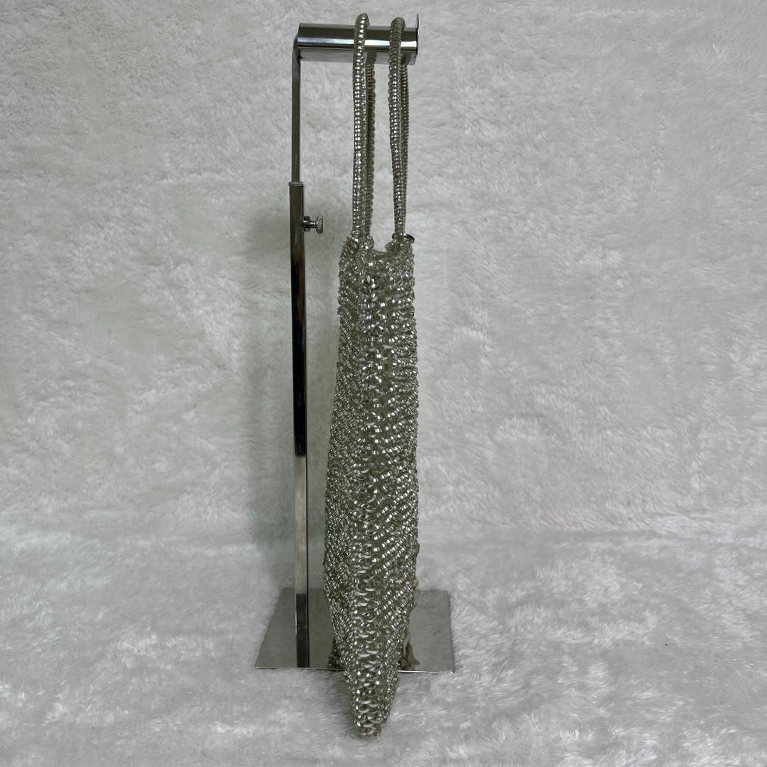 《良品》アンテプリマ シルバー ワイヤーバッグ フラワーモチーフ