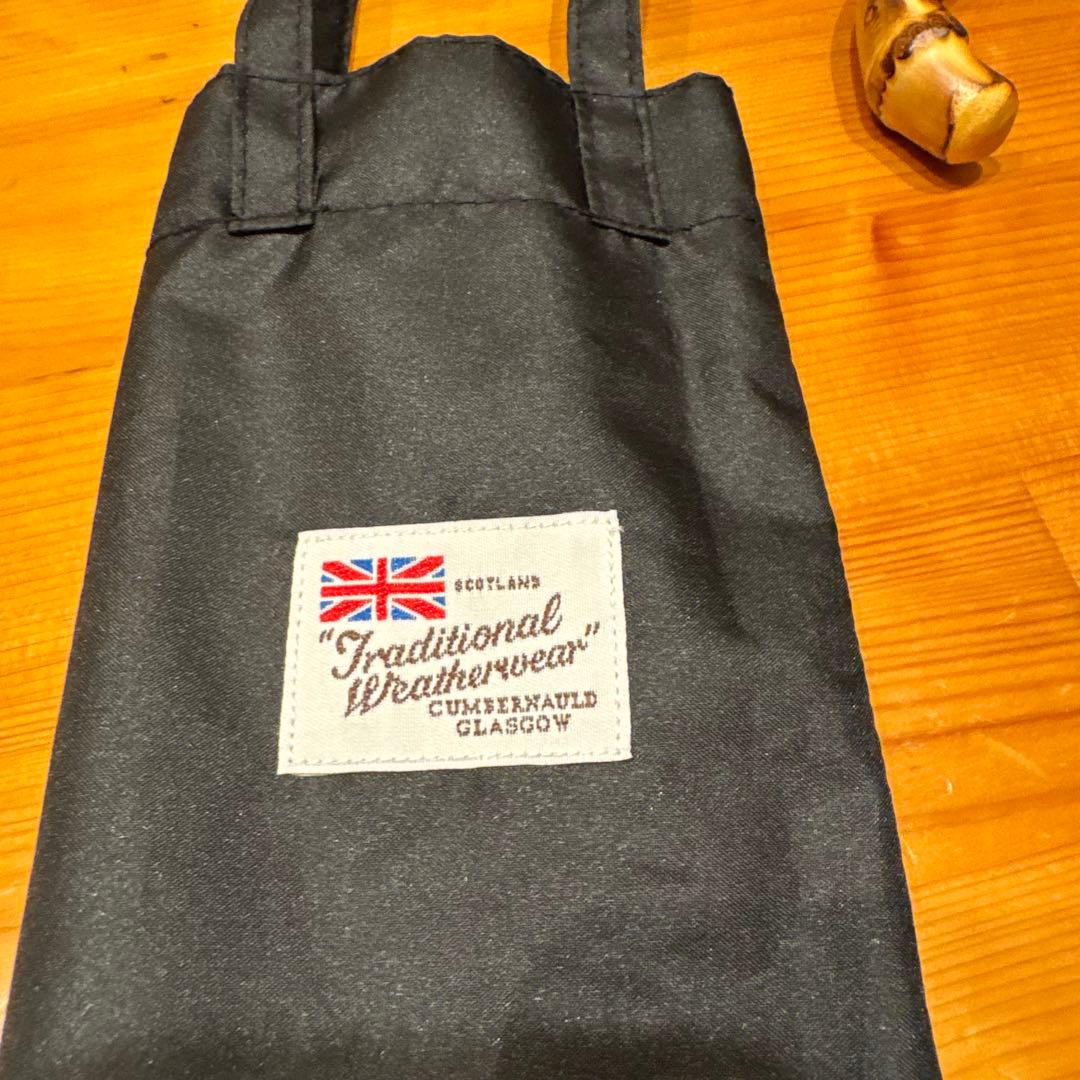 Traditional Weatherwear 折りたたみ傘 ブラック