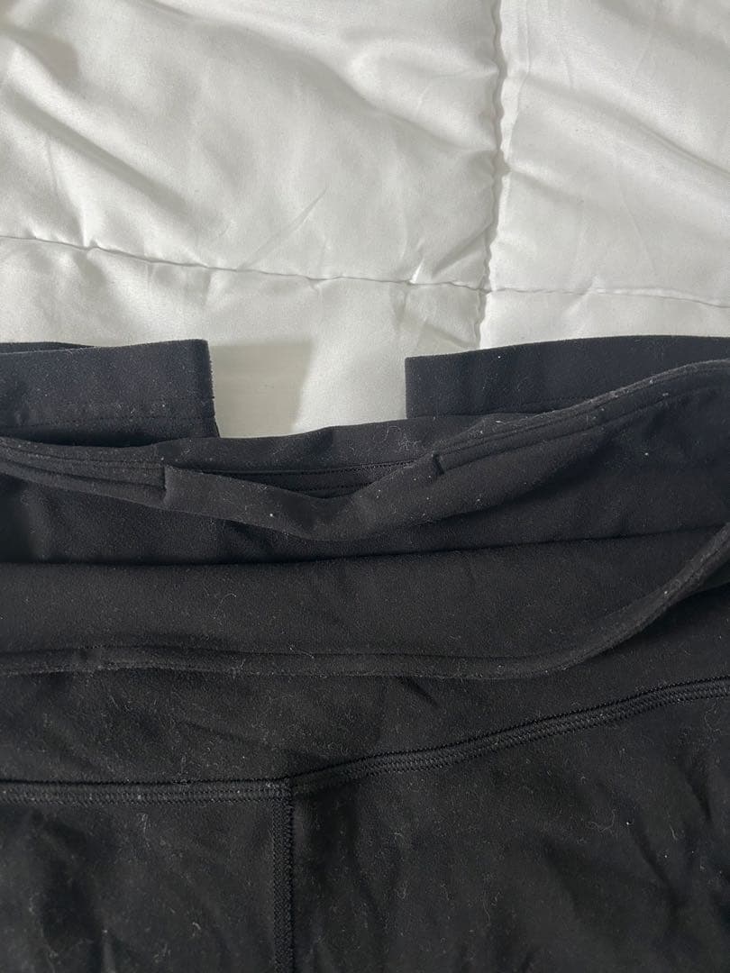 Lululemon ハイウエスト ブラック フレア　ヨガパンツ　サイズL