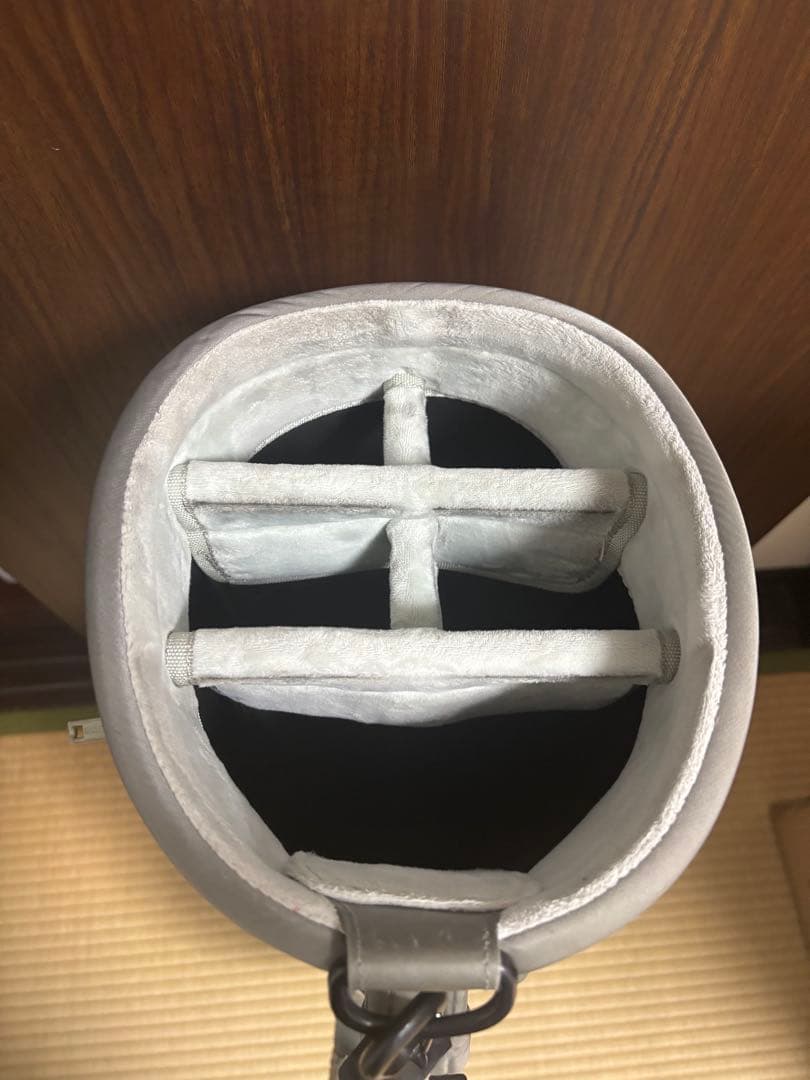 ブリーフィング　キャディバッグ　CR-06 #02 グレー　シルバー