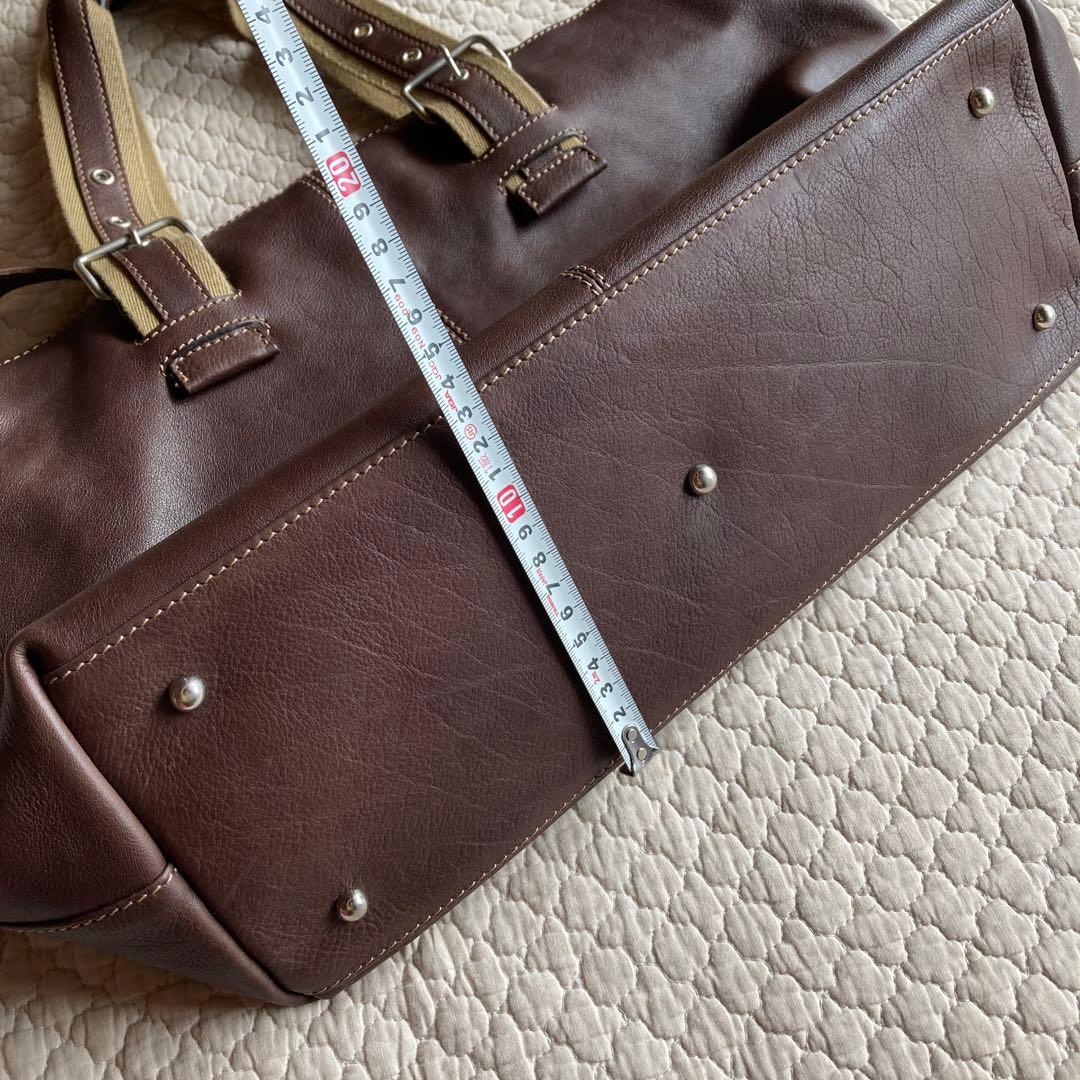 ボーデッサン　シュリンクレザー　トートバッグ　男女兼用