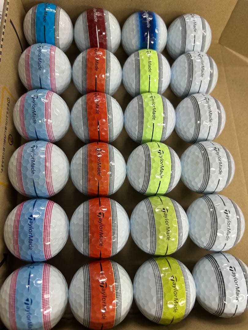 テーラーメイド中古ゴルフボール　ツアーレスポンス、TP5 、TP5 x