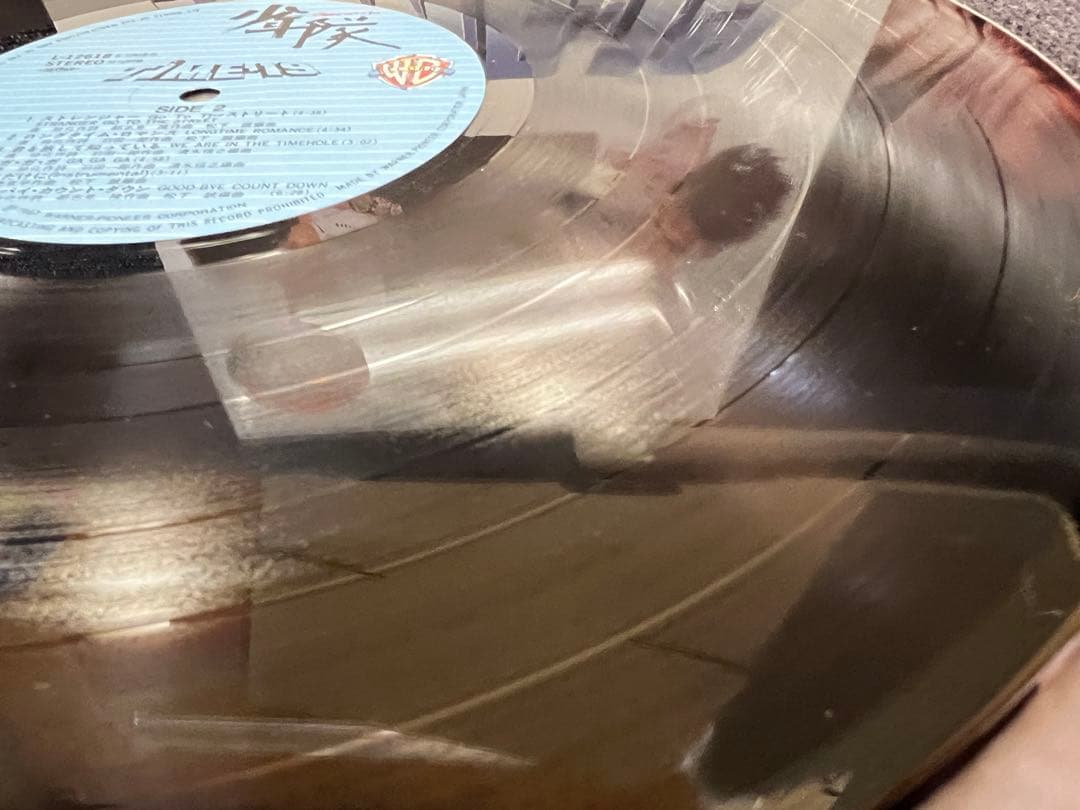 少年隊 TIME-19 レコード LP L-12618完品ステッカー付1987年