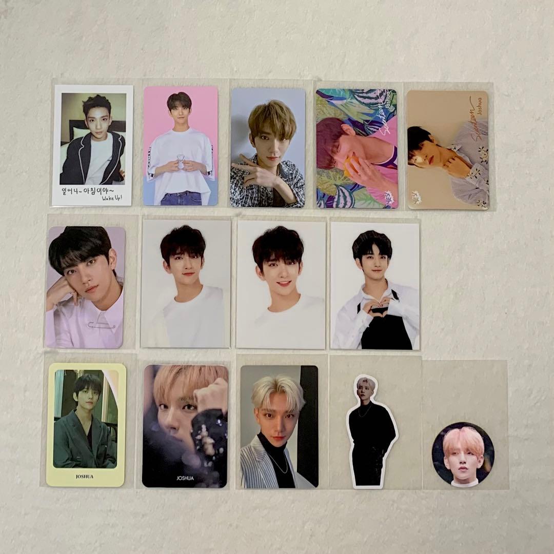 ジョシュア　SEVENTEEN　過去トレカ　セブチ　エッジコン　チェキ